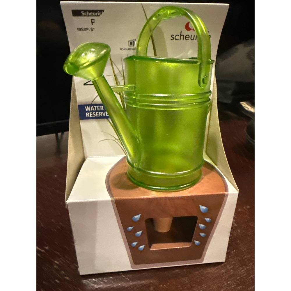 Scheurich‎ Nelly M Self Watering Plant Insert Green Watering Can Reservoir New